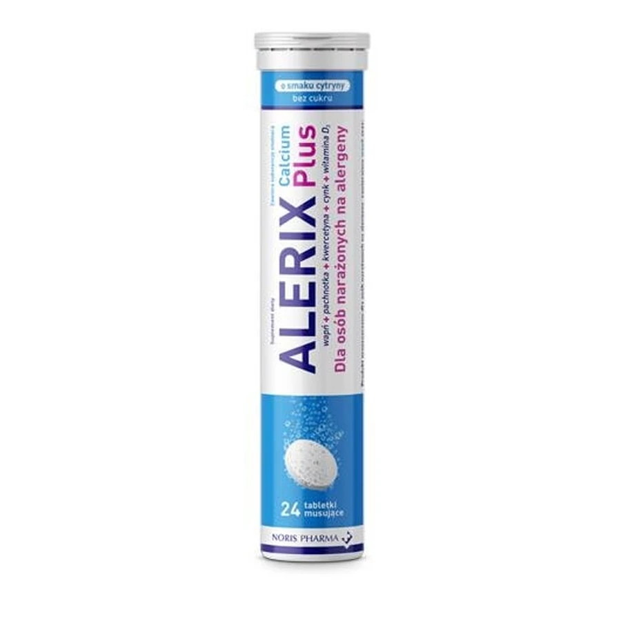 Alerix Calcium Plus, 24 comprimate efervescente