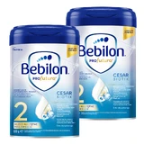 Bebilon Profutura CesarBiotik 2 kit, leche de continuación, después de 6 meses, 2 x 800 g