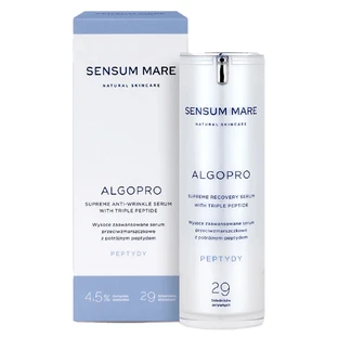 Sensum Mare Algopro, suero antiarrugas altamente avanzado con triple péptido, 30 ml