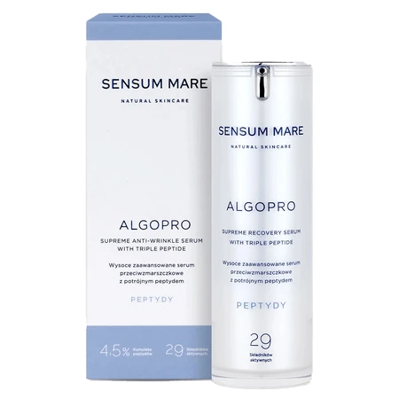 Sensum Mare Algopro, suero antiarrugas altamente avanzado con triple péptido, 30 ml