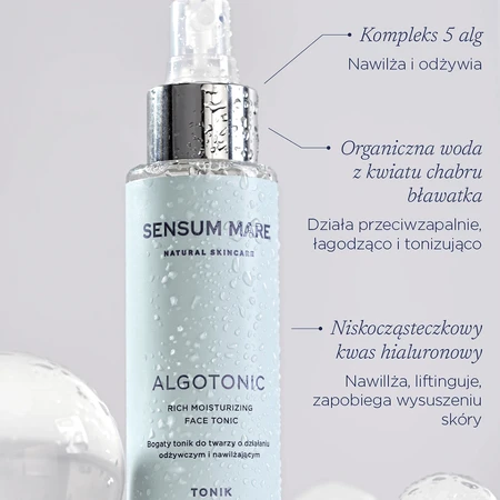 Sensum Mare Algopure, tonique riche pour le visage, 100 ml