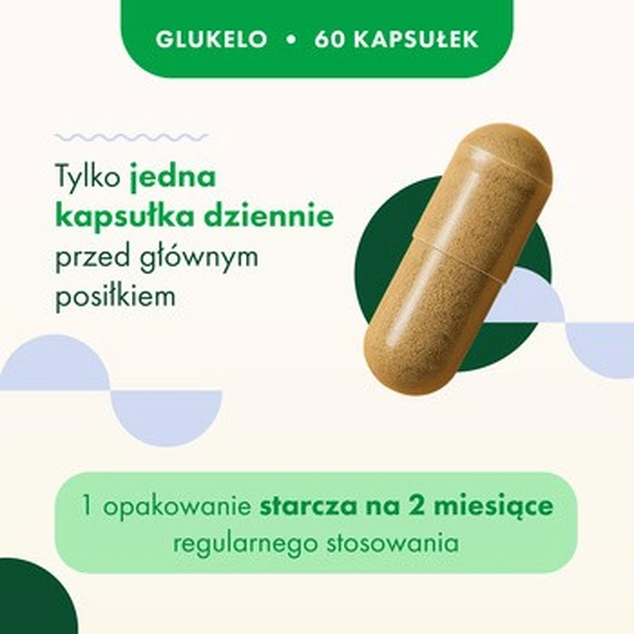 Glukelo, 60 cápsulas