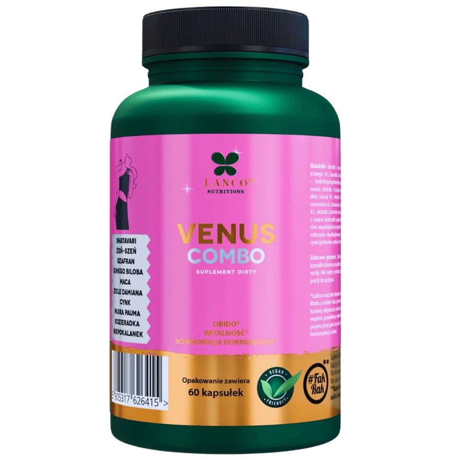 Lanco Nutritions Venus Combo, 60 capsule