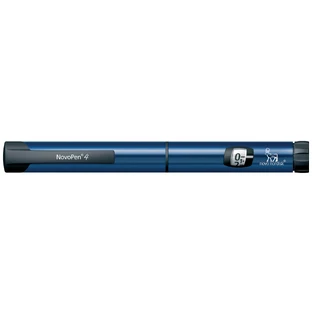 NovoPen 4, injector de insulină, albastru