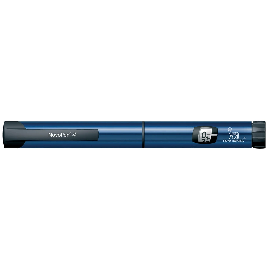 NovoPen 4, injector de insulină, albastru