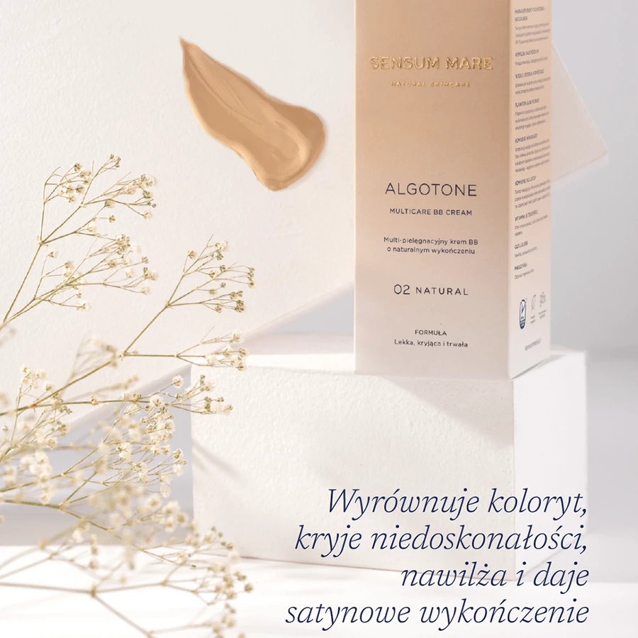 Sensum Mare Algotone, cremă BB multi-care, 03 mediu, SPF 15, 30 ml