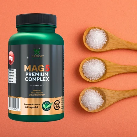 Lanco Nutritions Mag5 Premium Complex, 60 capsule