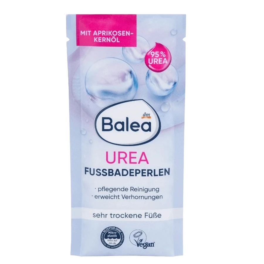 Balea, Perlas de baño para pies con urea, 20 g