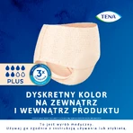Tena Lady Pants Creme, braguitas absorbentes, talla L, 95-130 cm, Plus, 8 unidades