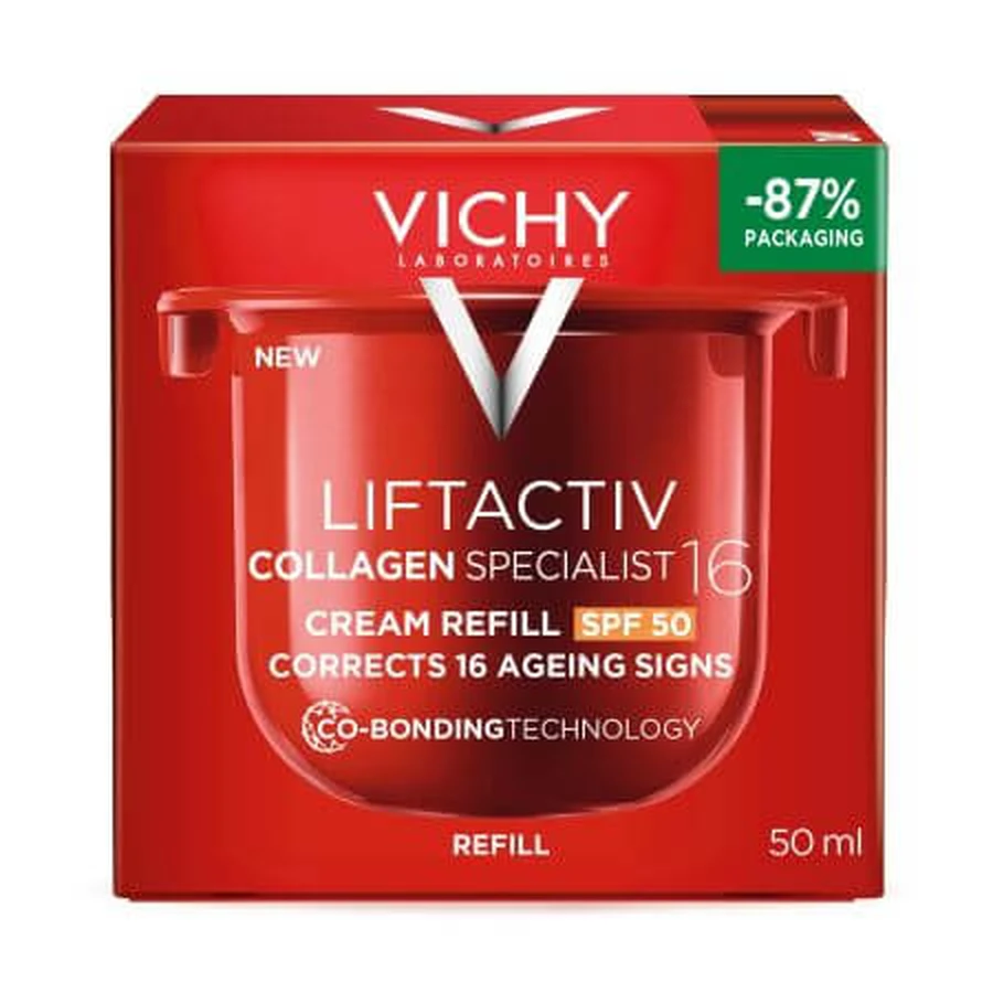 Vichy Liftactiv Collagen Specialist 16 Anti-Falten-Tagescreme SPF 50, 50 ml, Vichy