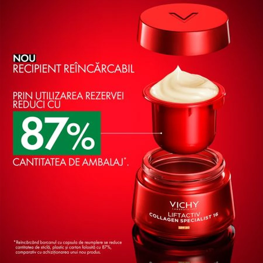 Vichy Liftactiv Collagen Specialist 16 Anti-Falten-Tagescreme SPF 50, 50 ml, Vichy