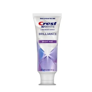 Tandpasta 3D White Brilliance Bright Mint, 121 g, Crest