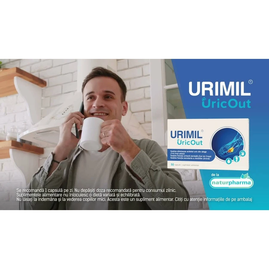 Urimil Uricout, 30 capsule, Naturpharma