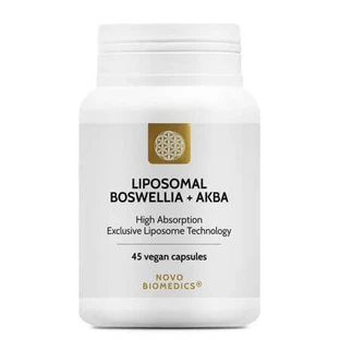 Boswellia liposomal + Akaba, 45 cápsulas, Novo Biomedics