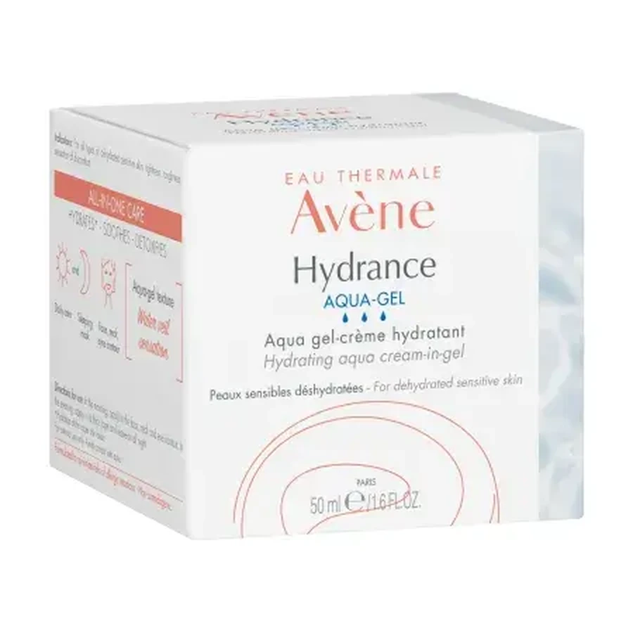 Crema pentru fata hidratanta Aqua Gel Hydrance, 50 ml, Avene
