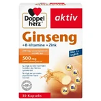 Ginseng + Vitamina B + Zinc, 30 cápsulas, Doppelherz