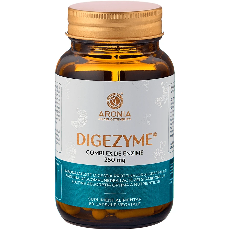 DigeZyme® - complex with 5 digestive enzymes that support optimal digestion, avoid bloating and support full absorption of nutrients