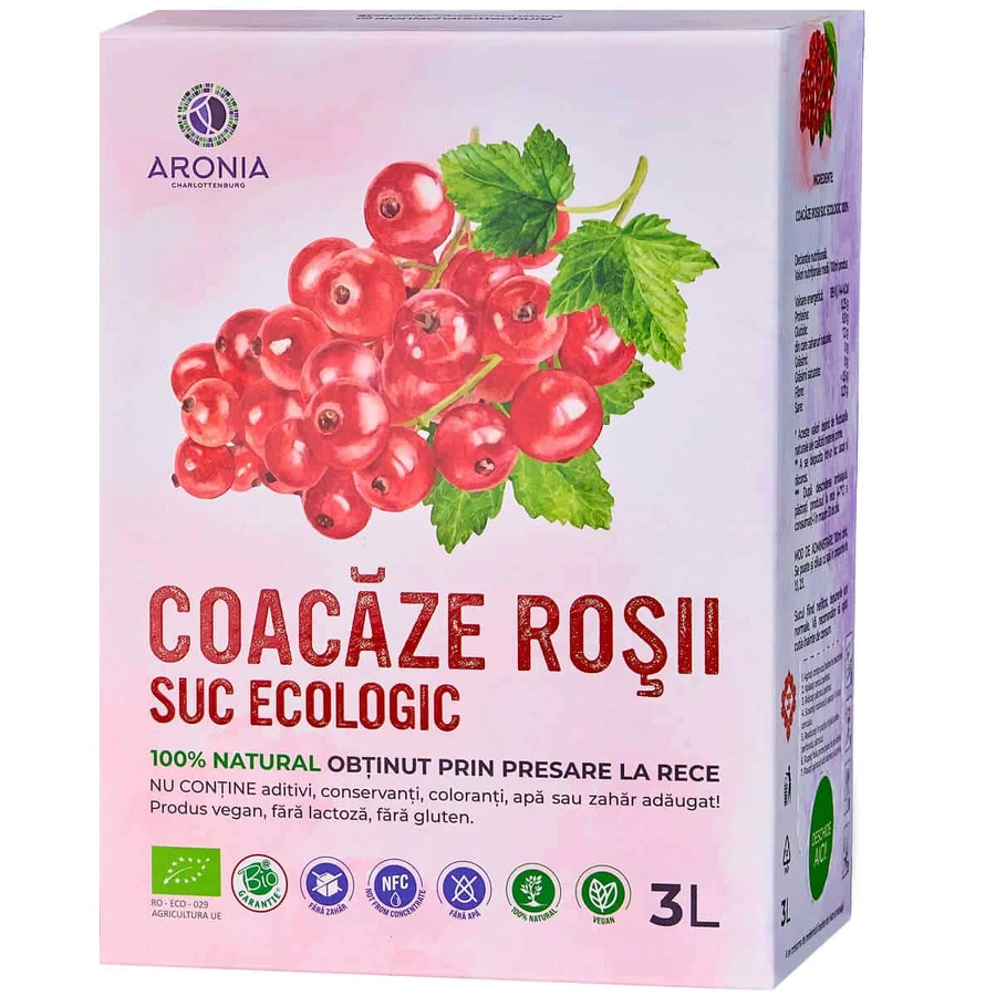 Succo di ribes rosso ECO 3L (RO-ECO-029)