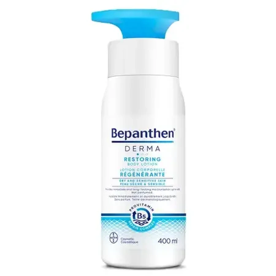 Bepanthen Derma Loción Corporal Reparadora, 400 ml, Bayer
