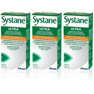 Systane Gouttes oculaires ultra hydratantes, 3x10 ml, Alcon