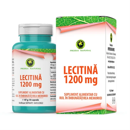 Lecithine Capsules Lecithine 1200 mg, 50 softgels