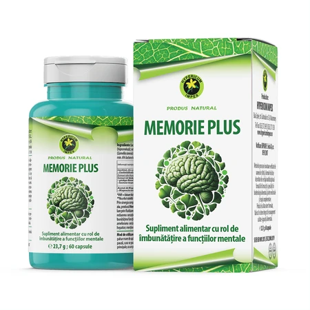 Cápsulas Memory Plus, 60 cápsulas
