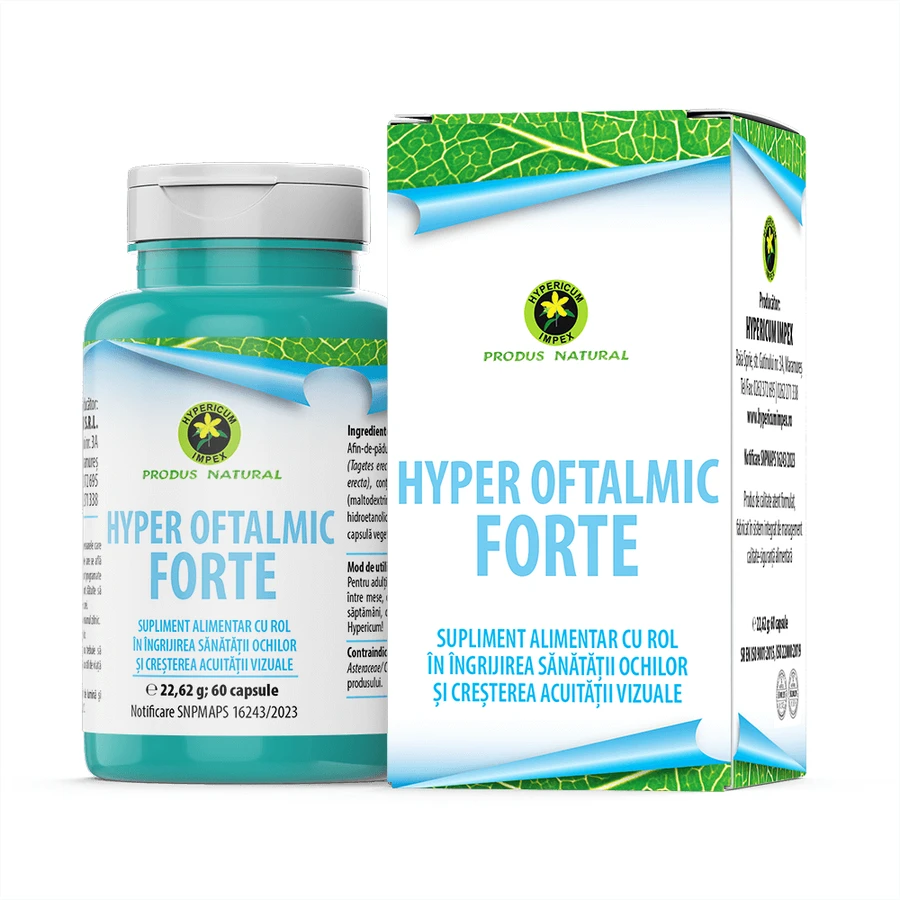 Capsule Hyper Oftalmic Forte, 60 capsule