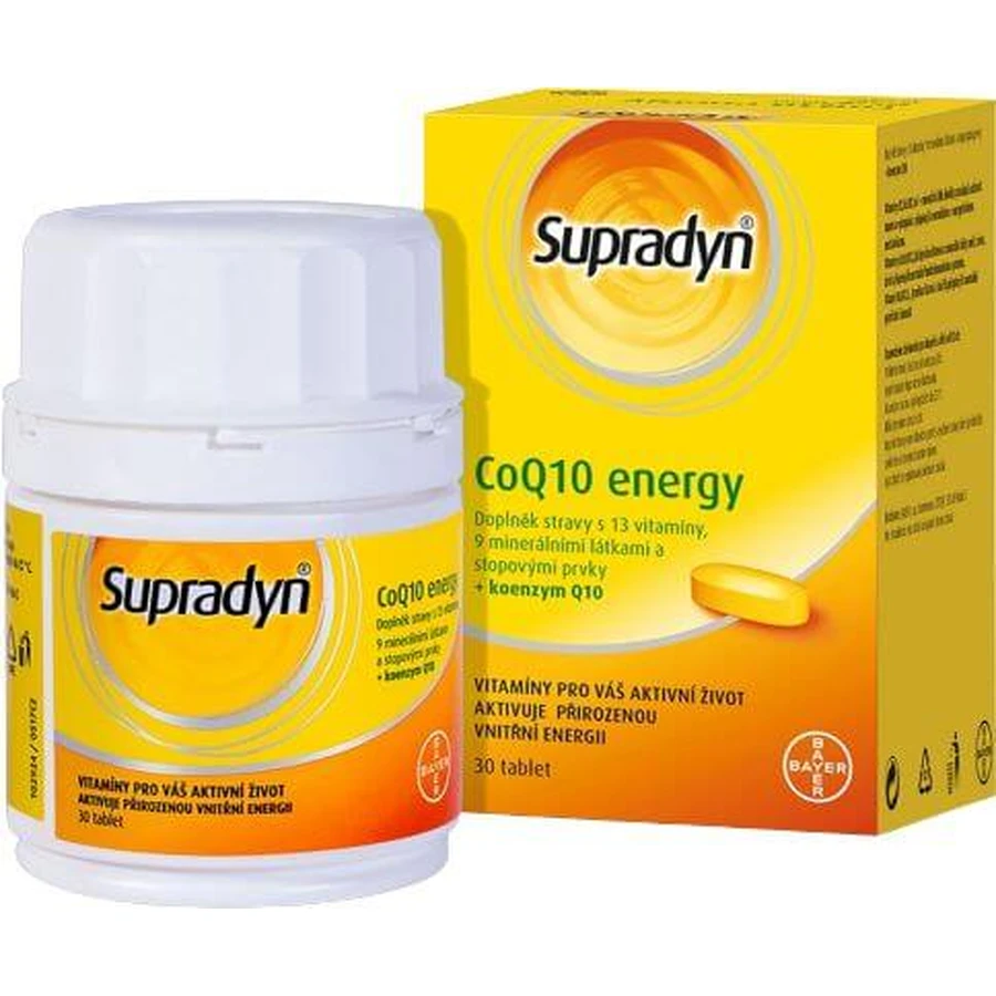 Supradyn CoQ10 Energy 30 comprimés