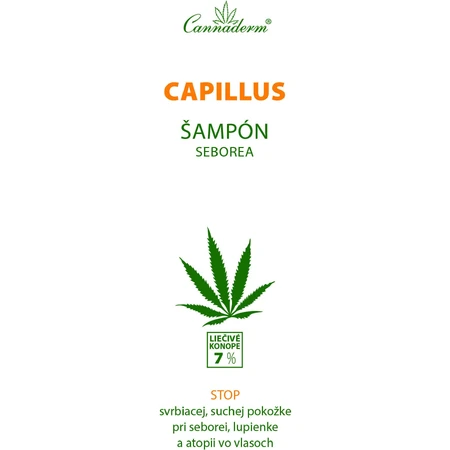 Cannaderm CAPILLUS champú seborrea 150 ml
