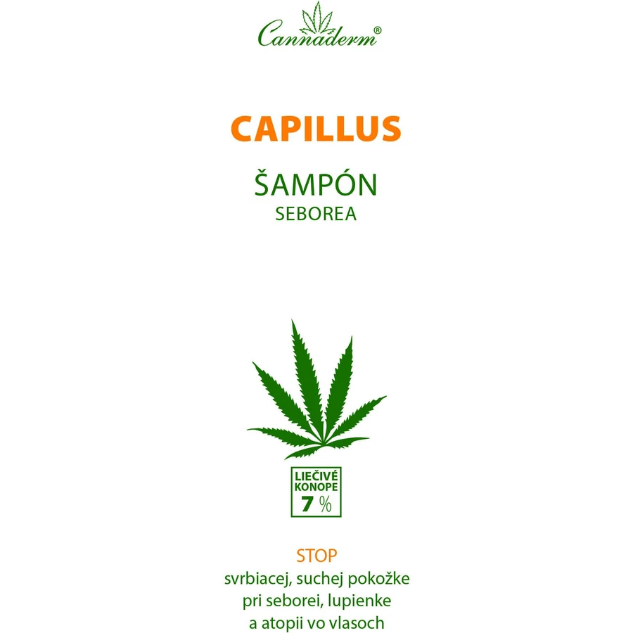 Cannaderm CAPILLUS champú seborrea 150 ml