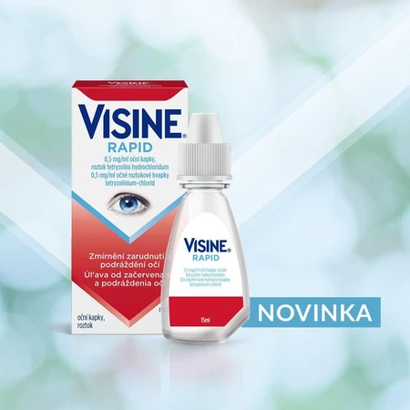 Visine Rapid 0,5 mg/ml picături de soluție oculară 15 ml