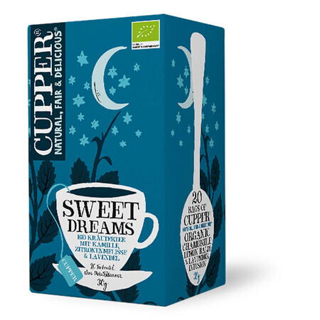 Organic Sweet Dreams Cupper Tea, 20 sachets, Allos Hof