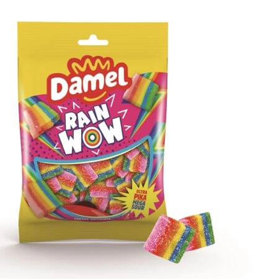 Gelatine gommose agrodolci, Rainwow, 80 g, Damel