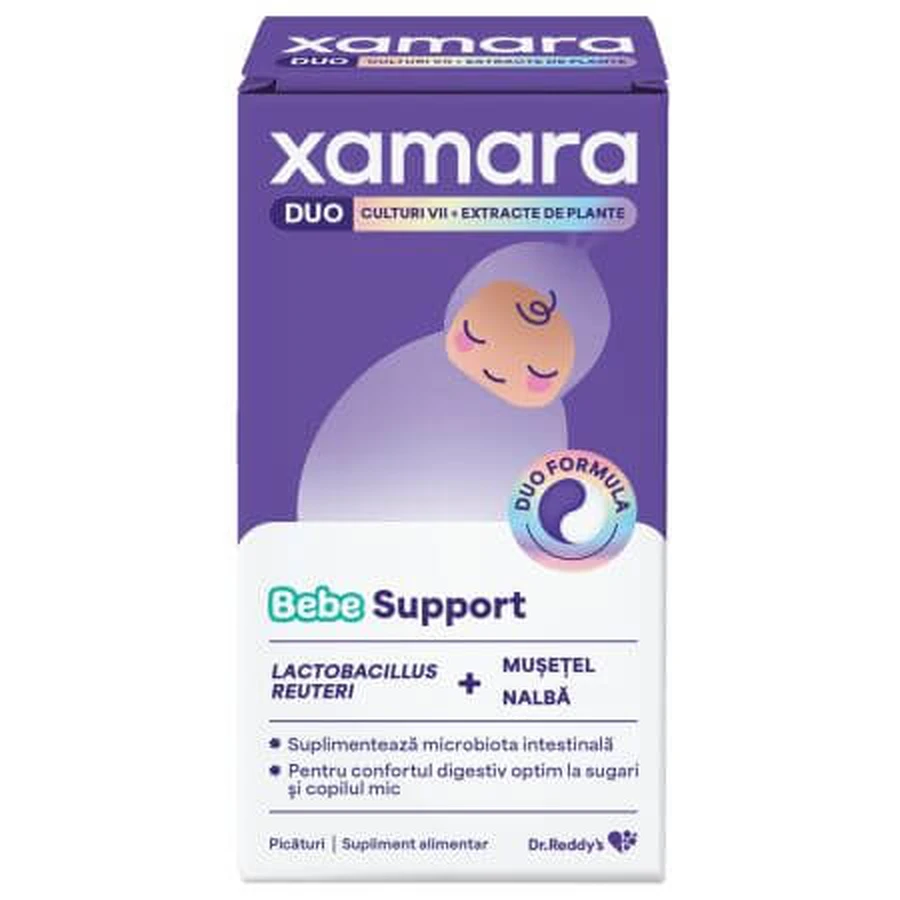 Gouttes Xamara Duo Baby Gouttes Baby Support, 14 ml, Dr Reddys