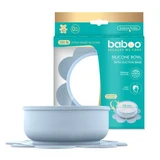 Siliconen kom met zuignap, Blauw, 6 maanden+, Baboo