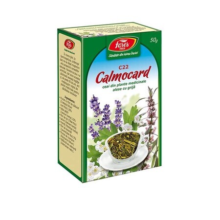 Calmocard té, C22, 50 g, Fares