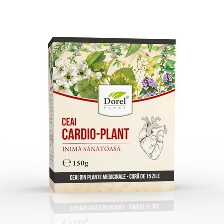 Cardio-Plant Té saludable para el corazón, 150 g, Dorel Plant