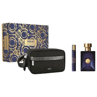 Versace Pour Homme Dylan Blue Set Eau de Toilette, 100 ml + Eau de Toilette, 10 ml + Neceser