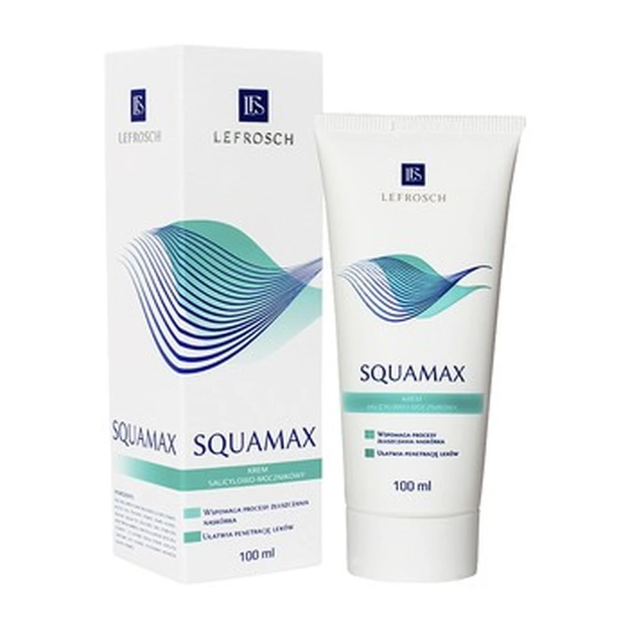 Squamax do stosowania na gładką skórę krem 100ml: ceny i cechy