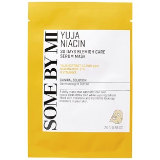 Algunos By Mi Yuja Niacin Blemish Care Máscara-suero iluminadora, 25 g