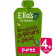 Pur&#233; ecol&#243;gico de br&#233;col, pera y guisantes, +4meses, 120g, Ella&#39;s Kitchen