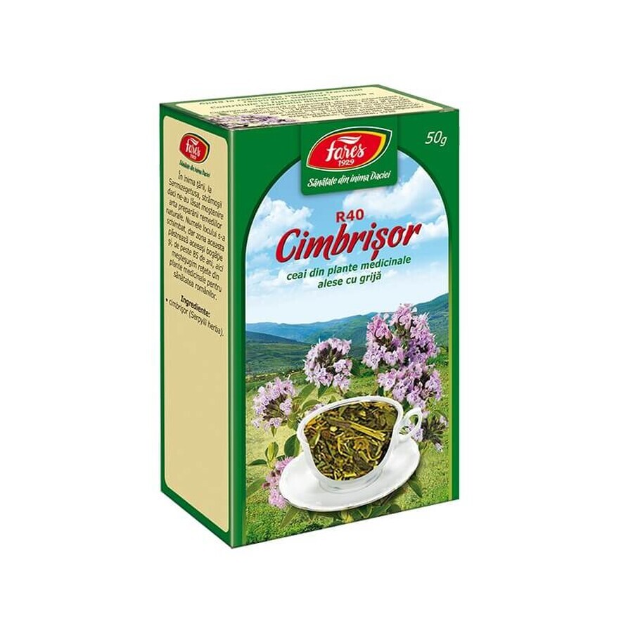 Té de hierba de tomillo, R40, 50 g, Fares