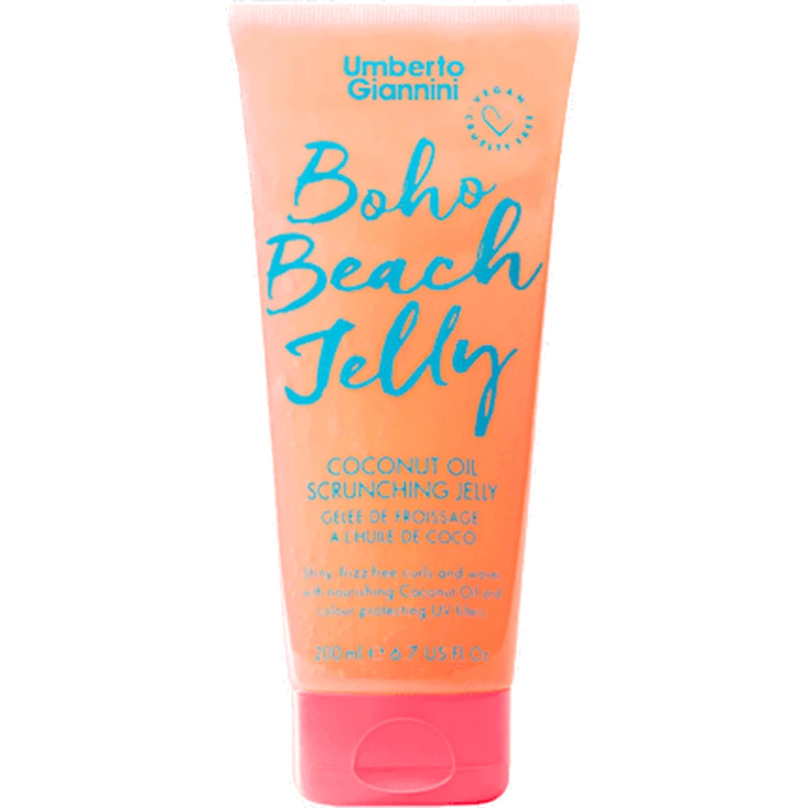 Umberto Giannini Gel moldeador con aceite de coco para rizos suaves, 200 ml