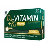 D3 + K2 Vitamin Forte, 30 cápsulas