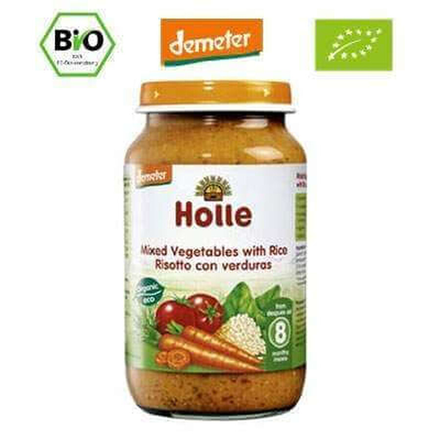 Eco Mix Purée de légumes, +8 mois, 220 g, Holle Baby Food