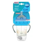 Canpol Bebés, vaso gotero con tubo y pesa, Montañas, verde, a partir de 6 meses, 270 ml, 1 unidad