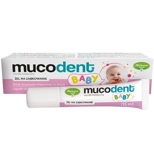 Mucodent Baby, gel de dentition, 15 ml