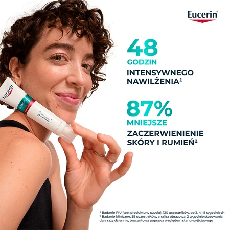 Eucerin DermoPure Clinical Hydra Repair, cremă calmantă pentru pielea cu tendință acneică, 40 ml