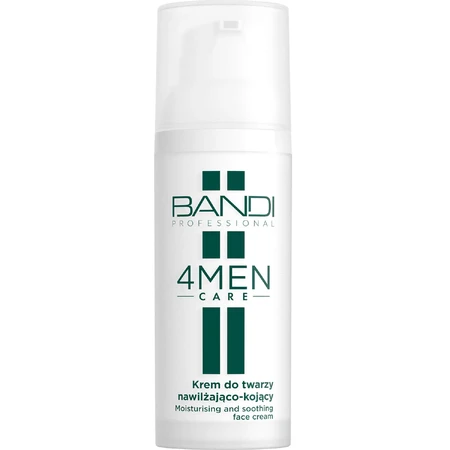 Bandi 4Men Care, gezichtscrème, hydraterend en verzachtend, voor mannen, 50 ml