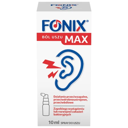 Fonix Earache Max, spray, 10 ml